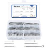 Cotter Pin Assortment, 400 PCS Hairpin Cotter Pins, Split Pin Fastener Clips, Straight Hairpins, Holds Pins or Castle Nuts in Pl