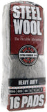 #4 Homax 10660706 Rhodes American Steel Wool Pad ExtraCourse #4, 16pack