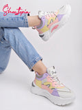 Shoetopia Smart Casual Lace-Up White Sneakers For Women & Girls-Eu36,White,3,B0D2RP3X3X