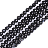 GEM-insid Black Banded Agate Gemstone Loose Beads Natural Energy Power Beads for Jewelry Making 6mm Round 15