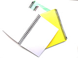 Sharma Business A4 Diary Spiral Unruled, 75 Gsm Thick, 200 Pages In Each Notebook, For To Do List, Day Planner, Writting Note, R