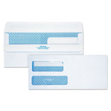 Quality Park 24519 2Window RediSeal SecurityTinted Envelope, #9, 3 7/8 x 8 7/8, White, 250/CT