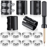 Ferraycle Fixing a Sinking Office Chair Cylinder Alternatives 10 Pieces Stainless Steel Hose Clamps 5 Pieces Gas Lift with Dual-
