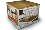 Retique It Liquid Wood Countertop Kit with Wood Gel Stain - Genuine Wood Finished countertops (64 oz (All Countertops), 60 Dark 