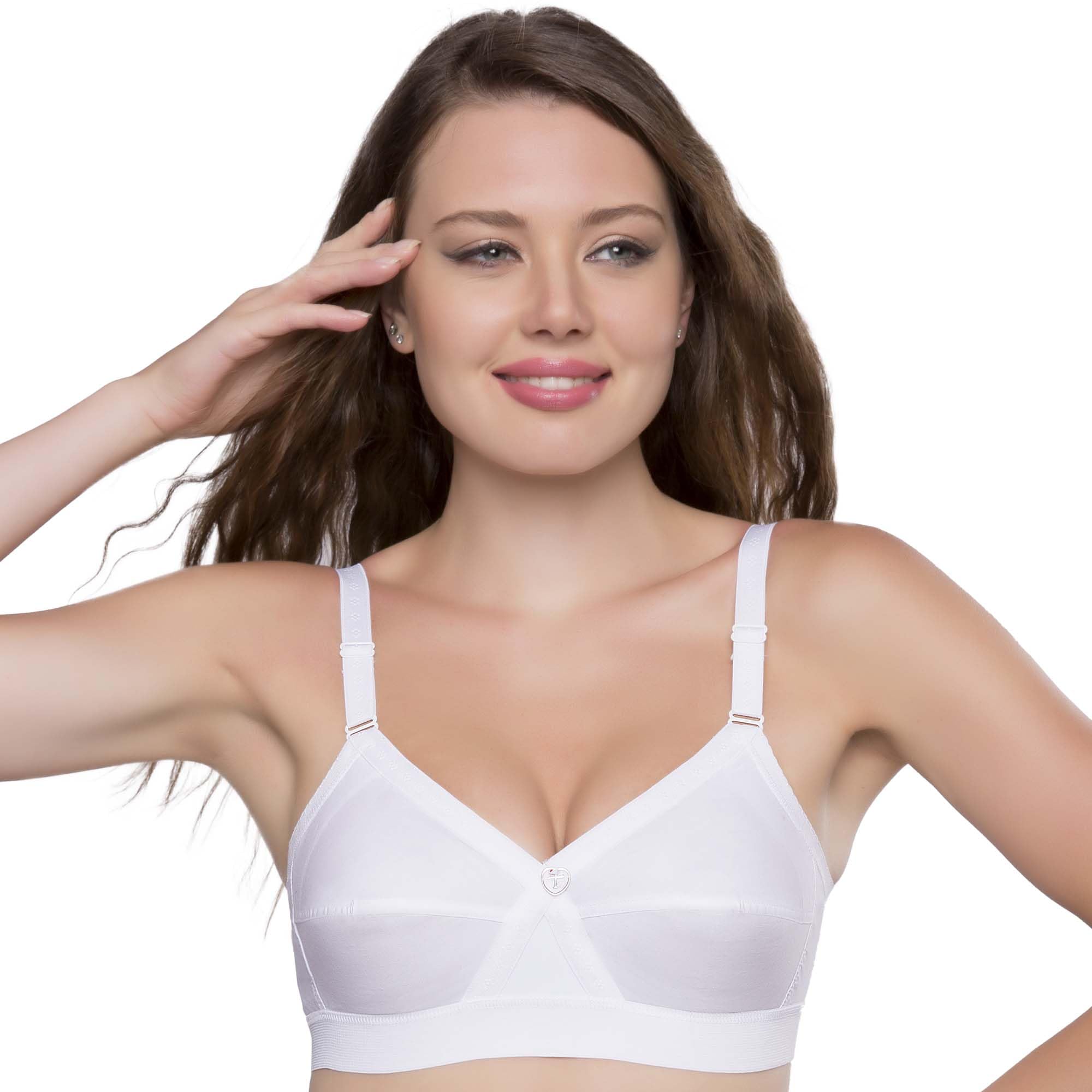 Trylo Erkp - 46 - White - D - Cup,WHITE,46,B0D5QF3QS6