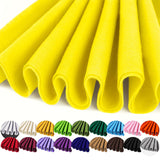 Yellow Felt Fabric 36 x 36 (1 Square Yard), Soft 1.6mm Thick Felt Sheets for Craft Sewing Patchwork DIY Art Projects Decorations