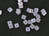 The Design Cart Light Pink Square Plastic Sequins Ntc290719 153, 100 Grams, 5 mm Sequins for Embroidery Work, Jewellery Making,