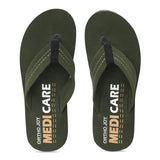 Ortho Joy Men'S Comfortable Medicare Extra Soft Doctor Ortho Slippers (Dark Green 8 Uk),Dark Green,8,B09Q131QZH