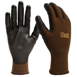 GORILLA GRIP Garden and Work Gloves, Maximum Gripping Gloves with Polymer Palm | Size: Medium | Single Pair of Gloves Black