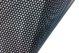 VViViD One-Way Perforated Black Vinyl Privacy Window Film Adhesive Glass Wrap Roll (5ft x 48 inches)