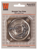 Waddell Straight Top Hardware Plate,