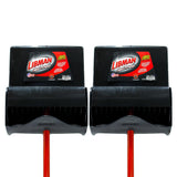 Libman Commercial Deluxe Lobby Broom & Dust Pan (Open Lid) | Case of 2
