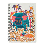 Chumbak Florid Elephant Spiral Notebook