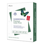 Hammermill Paper, Premium Laser Print Paper 8.5 x 11 Paper, Letter Size, 3 Hole, 24lb Paper, 98 Bright, 1 Ream / 500 Sheets (107