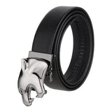 Zacharias MenS Faux Leather Belt With Autolock Buckle S104 (Black, 4Xl) (Pack Of 1)