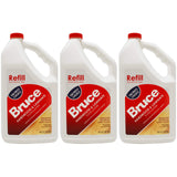 Bruce Hardwood and Laminate Floor Cleaner for All NoWax Urethane Finished Floors Refill 64oz Pack of 3