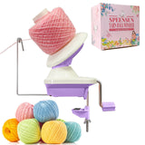 SPEENSUN Yarn Winder, 3.5 OZ Easy-to-Install and Efficiently Yarn Spinner with Lower Noise, Robust ABS Material Ball Winder for 