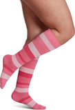SIGVARIS Womens Microfiber Patterns 143 Calf High Compression Socks 1520mmHg