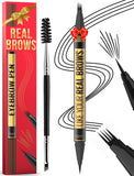 Vevivia Beauty Eyebrow Pen - Microblading eyebrow pencil with Micro-Fork Tip & Precision Tip for Natural Brows, Eyebrow Pencils 