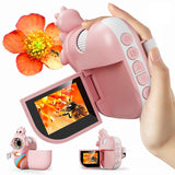 Microscope for Kids,Handheld Kids Microscope - 1000X Magnification,2'' HD Screen,1080P Camera,Built-in Telescope,STEM Educationa