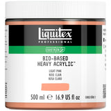 Liquitex Bio-Based Heavy Acrylic, 500ml (16.9-oz), Light Pink