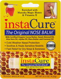 INSTACURE Original Nose Balm. Fast Relief for Cracked Dry & Sore Noses with Raw Manuka Honey Vitamin E Shea Butter Aloe Vera Oil