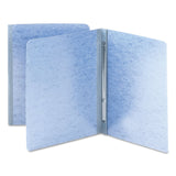 Smead 81050 Side Opening Pressboard Report Cover Prong Fastener Letter Blue