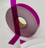 Transparent Vinyl Tape with Self-Adhesive. (1/2 inch x 50 ft, Purple)