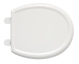American Standard 5350110.020 Cadet 3 SlowClose Elongated Front Toilet Seat and Cover, 1 Count (Pack of 1), White