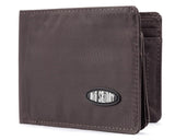 Big Skinny MenS LShape Slim Wallet, Holds Up To 30 Cards, Brown