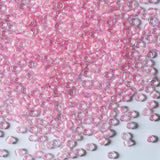 Bulk 4mm Pink Seed Beads for Jewelry Making 110 Grams About 1600pcs,6/0 Glass Craft Beads for Making Earrings, Bracelets, Pendan