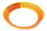 Koala Tools Ring Ruler 360 - Circle Stencil & Templates Tool 3- 6 Adjustable Diameter - Geometric Tool for Drawing Circles