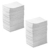 JMU Disposable 800 Dental Bibs,Dental Bib 13x18, 3-Ply Waterproof, White Dentist Bibs for Dental Clinic