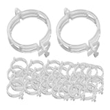 Zoomella Tomato Clips Reusable Climbing Trellis Clips For Eggplant Flower Tomato Vine 100Pcs Home & Garden | Yard, Garden & Outd