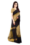 Dhruvi Trendz Women'S Art Silk Saree With Blouse Piece (Dt-S1314_Beige_One Size_Brown)