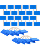Bates- Foam Paint Brushes, 4 Inch, 25 Pack, Blue Foam Brushes for Painting with Lightweight Wooden Handles