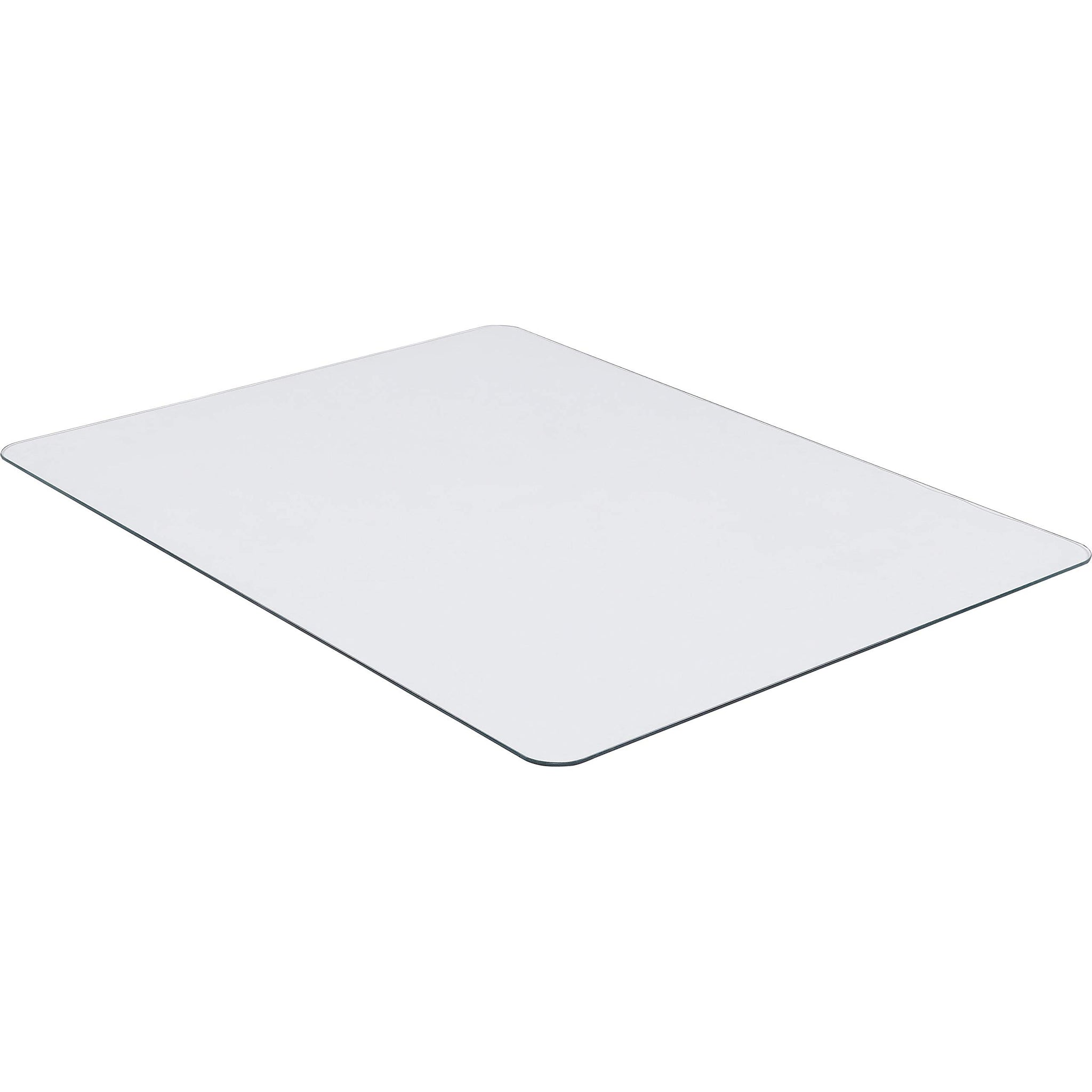 Lorell Tempered Glass Multi-Surface Chair Mat, 36''