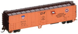Bachmann Industries ACF 50 Steel Reefer American Refrigerator Transit Company Car, N Scale