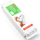 Pepy Premium European Air Dry Modeling Clay White 2.2 lb Bar, Easy to Use AirHardening Clay for Classroom and Montessori Sculpt