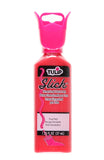 Tulip Dimensional Fabric Paint 1-1/4 Ounces-Slick-True Red