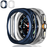 2 Pack Case Compatible with Samsung Galaxy Watch Ultra 47mm (2025/2024) Case Soft TPU Watch Cover Protective Bumper Shell for Ga
