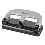 Wholesale CASE of 5 Accentra Traditional 3Hole Punch3Hole Punch, Traditional, 40 Sheet Capacity, Black/Silver