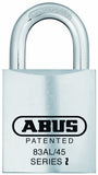 ABUS 83AL/45-300 Schlage Rekeyable Padlock Aluminum Body, Zero Bitted, Titanium
