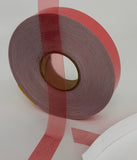 Transparent Vinyl Tape with Self-Adhesive. (1/2 inch x 50 ft, Pink Fizz)