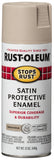 Rust-Oleum 276271 Stops Rust Spray Paint, 12 oz, Satin French Beige