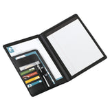 Office Depot Brand Padfolio with Flap Pockets, Black