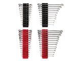 TEKTON Stubby and Standard Length Combination Wrench Set with Modular Wrench Organizer, 50Piece (1/43/4 in., 619 mm) | WCB959