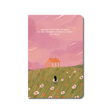 Factor Notes A5 Notebook (Just Breathe) | Ruled, 160 Pages, 90 Gsm Thick Paper | Cute Aesthetic Notebook For Women