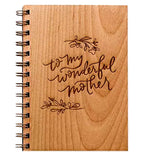Antique Diary Collection Laser Cut Notebook To My Wonderful Mother Design Home Decor