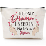 Sitsink Korean Drama Fan Gifts - Funny Gifts for K-pop Lovers, Small Makeup Bag Korean Stuff Merch Gifts for Women, Korean Acces
